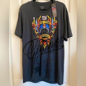 VINTAGE New York Giants Tshirt GREY Men’s Large REEBOK NFL